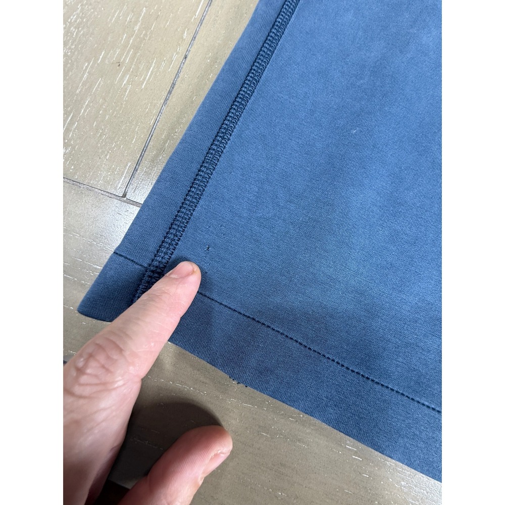 Lululemon Softstreme Pants Womens 4 Blue High Rise Straight Leg Relaxed Fit - Picture 7 of 13